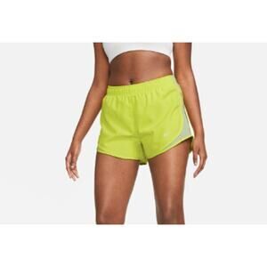 Nike Tempo Running Workout Yoga Liner Shorts Bright Green Size XS NEW